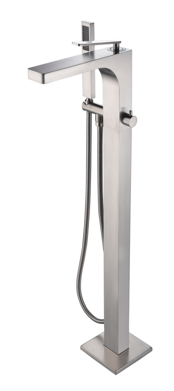 Super High Flow Rate Square Frestanding Bathtub Faucet DF-02048
