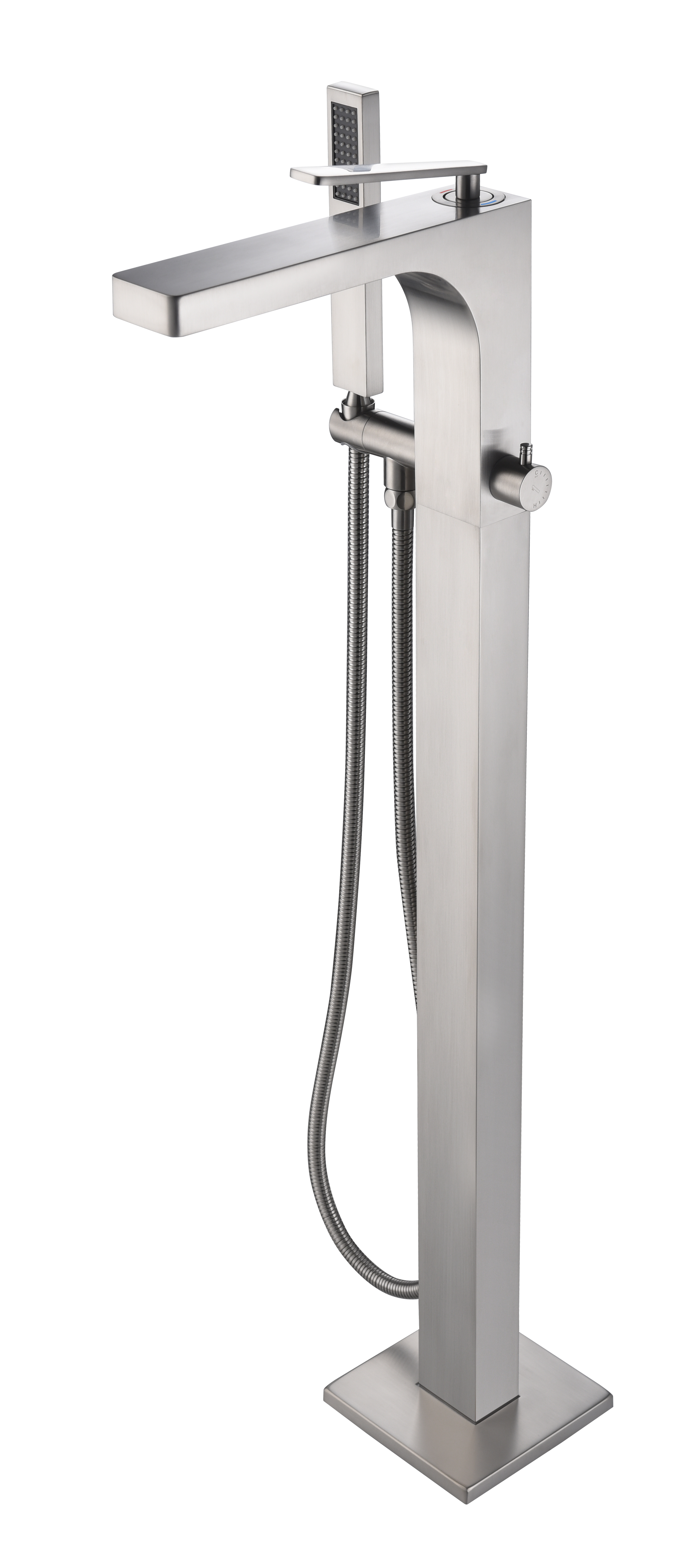 Super High Flow Rate Square Frestanding Bathtub Faucet DF-02048