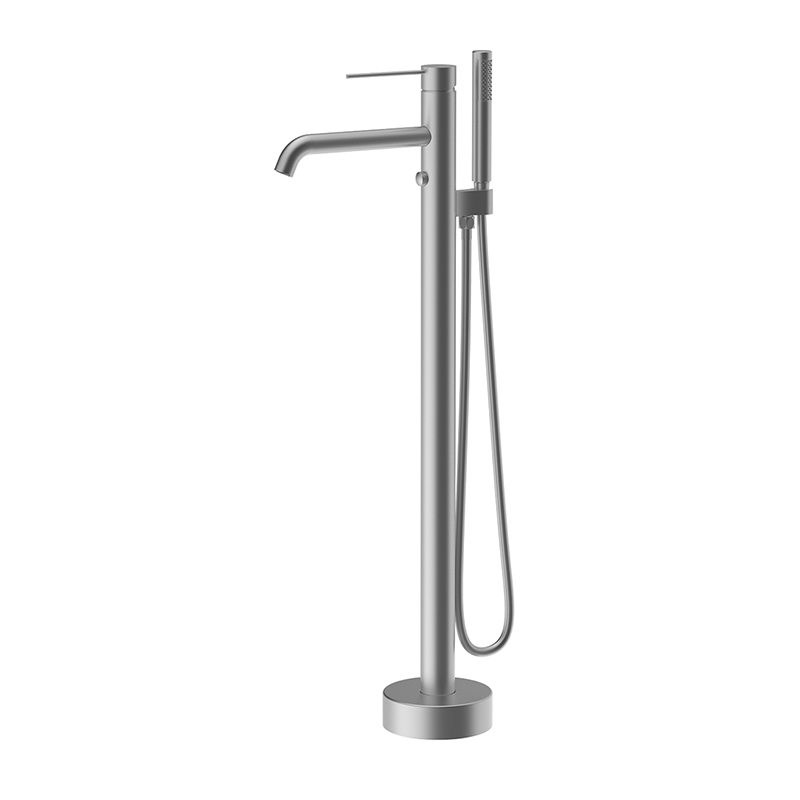 New Arrival Freestanding Bathtub Faucet with Button Diverter DF-02049