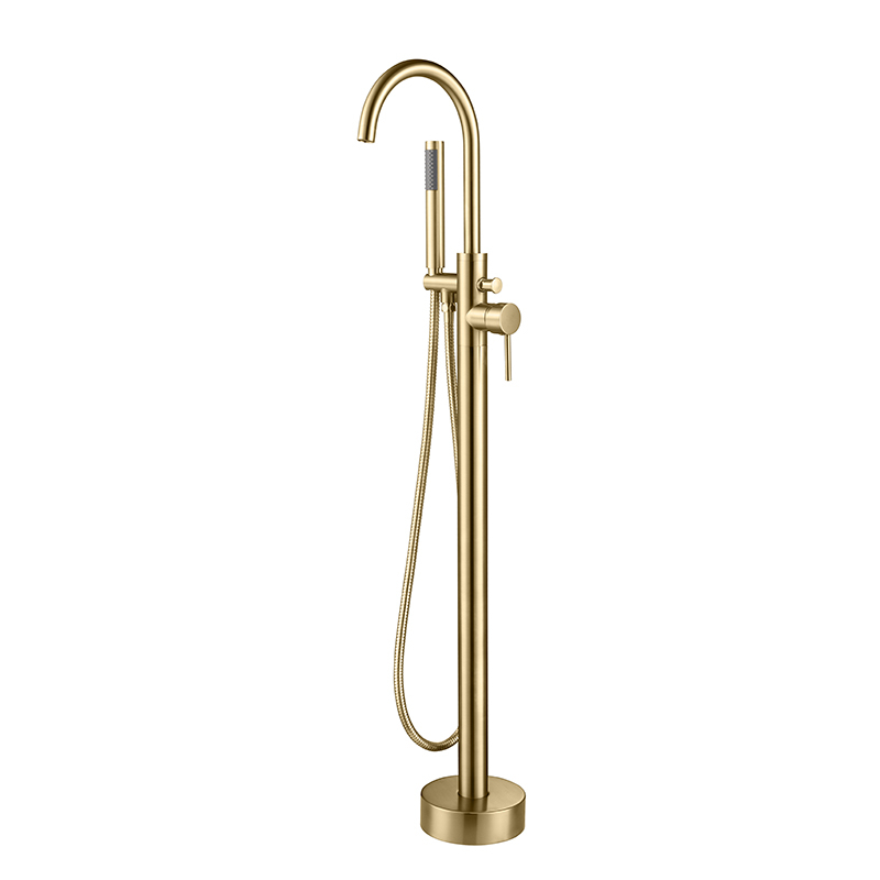 Stainless Steel Freestanding Bathtub Faucet DF-02017-2SS