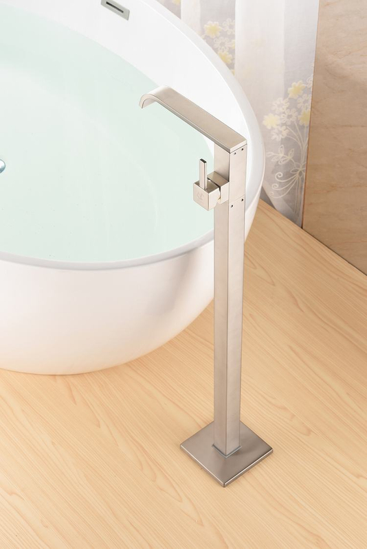 Without Handshower Freestanding Bathtub Faucet DF-02015-2
