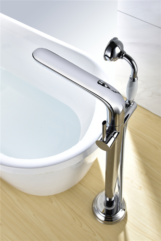 Freestanding Floor Mount Faucet Bathtub Faucet Tub Filler DF-02101