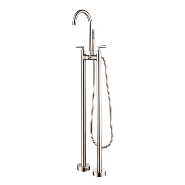 Dual Handles Freestanding Bathtub Faucet DF-02008