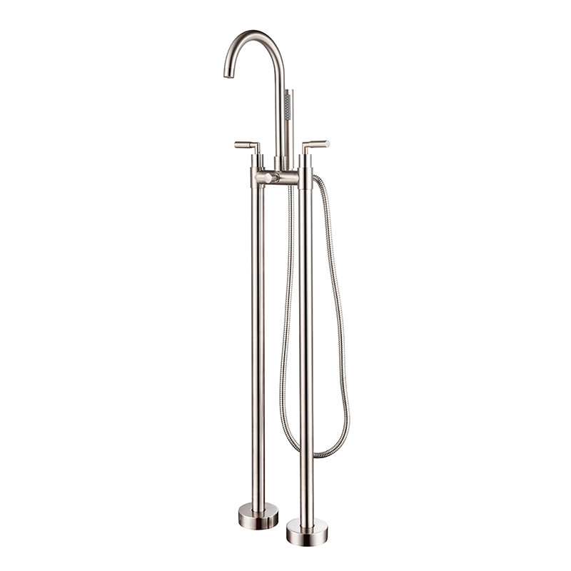 Dual Handles Freestanding Bathtub Faucet DF-02008