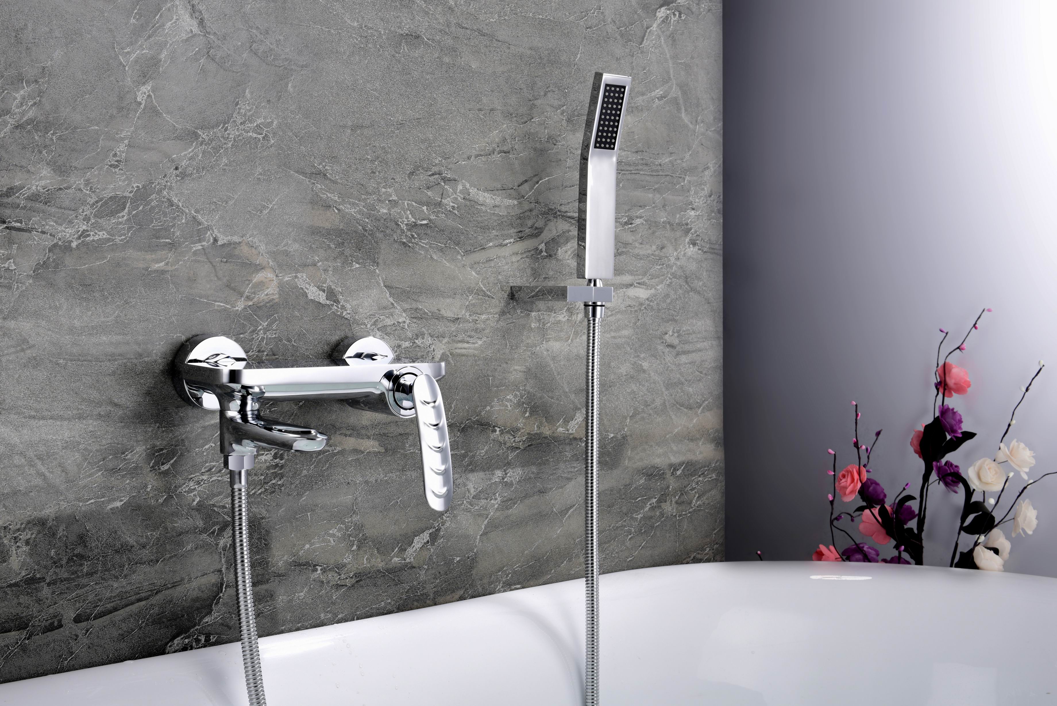 bath tub faucet with hand shower