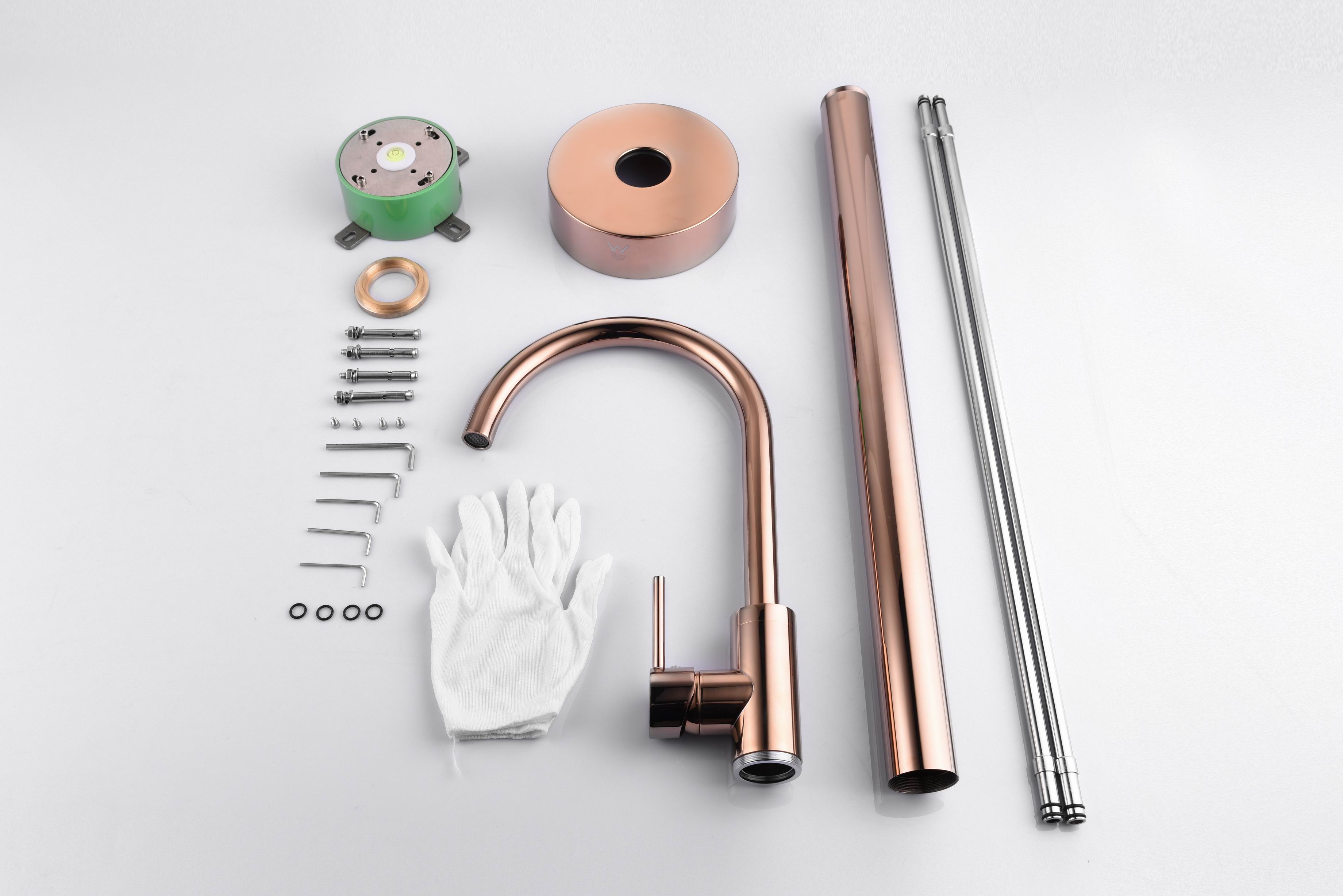 Rose Gold Bathtub faucet