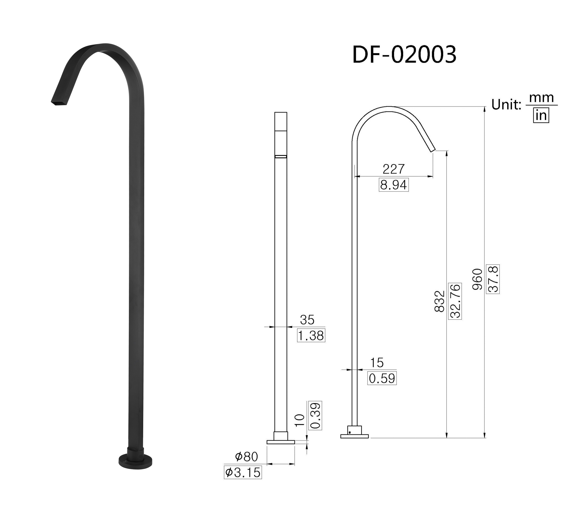 Bathtub Faucet