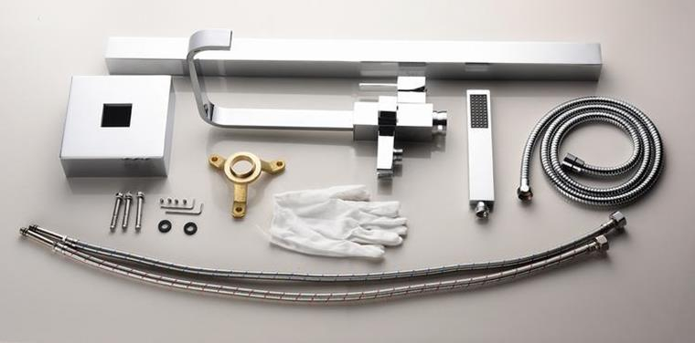 CUPC Watermark Freestanding Bathtub Faucet Floor Standing With Ceramic Valve Shower Mixer Mounted Bath Tub Mount Filler