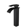 New Design Simple Matte Black Sink Faucet Washbasin Basin Faucet Mixers Taps Exporter Tapware Sink