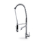 Pull Down Brass Mixer Spring Kitchen Faucet With Spray Torneira Cozinha Flexivel