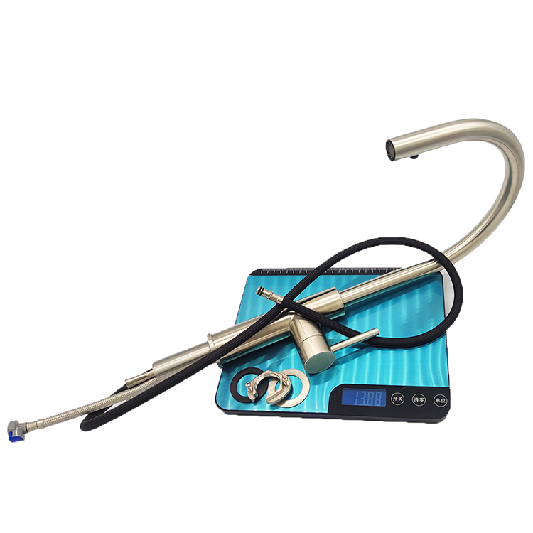 Manufacturer Faucet Hot Cold Kitchen Taps 304 Stainless Steel Pull Down Kitchen Faucet