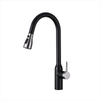 Brushed Nickel One-handle 304 Stainless Steel Kitchen Faucet With Pull Down Sprayer Tap Kitchen Shower Faucet