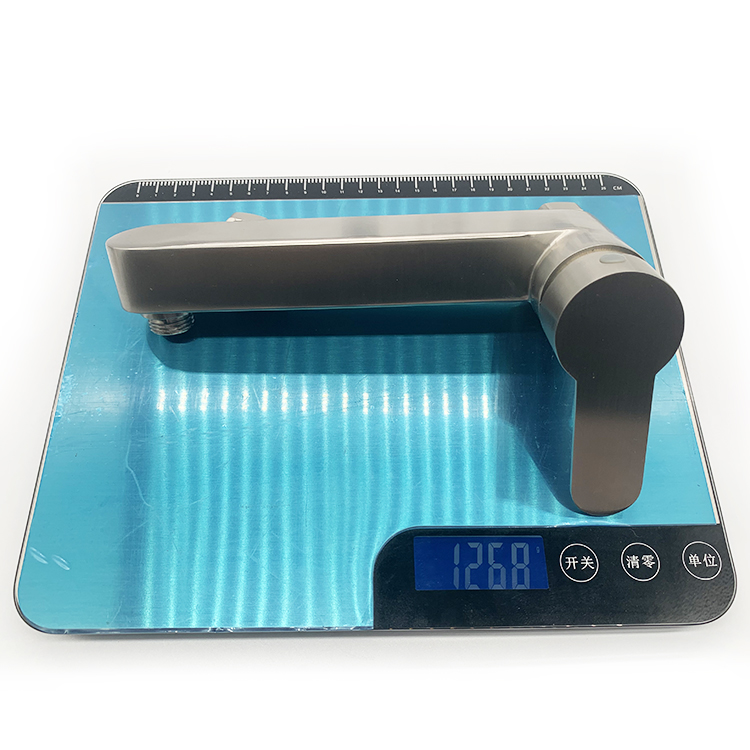 Brushed Finish Bath Shower Faucet Set Bathtub Mixer Single Handle Shower Mixer Whole Set