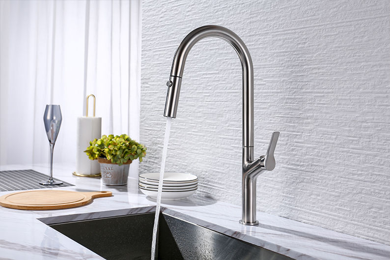 pull out kitchen faucet