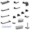 Stainless Steel 304SUS Square Bathroom Accessories Set 68Series