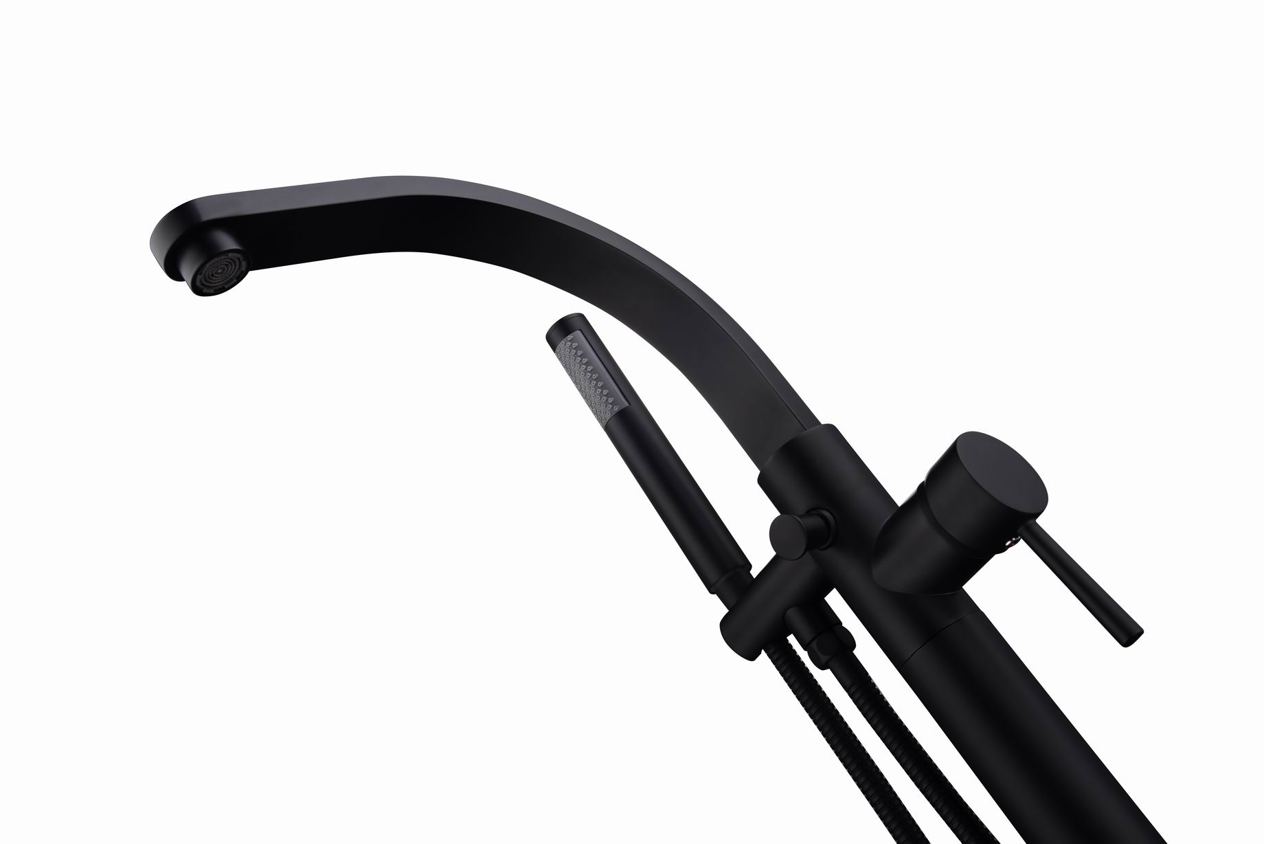 Matte Black Freestanding Bathtub Faucet 2022 Hot Selling Tap