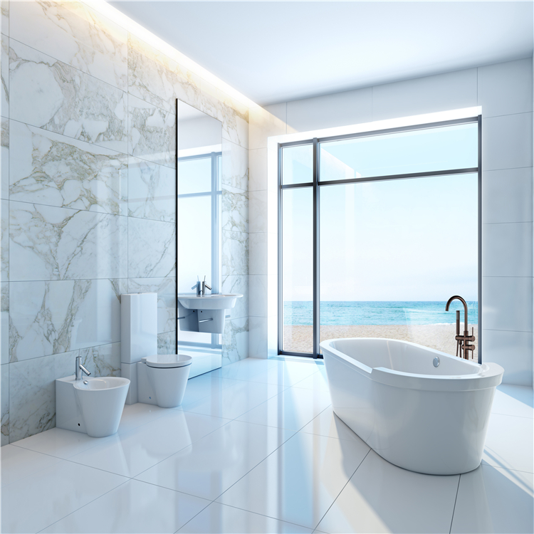 Classic Style Latest Brass Floor-Mount Bathtub Faucet High Quality