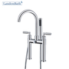 Curved Sanitary Mixer High Brass Quality Freestanding Faucet