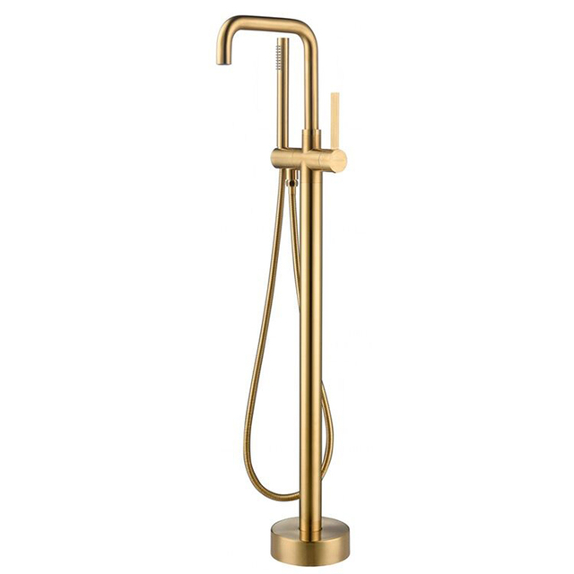 Simple Design Brass Freestanding Tub Filler Faucet DF-02034-2