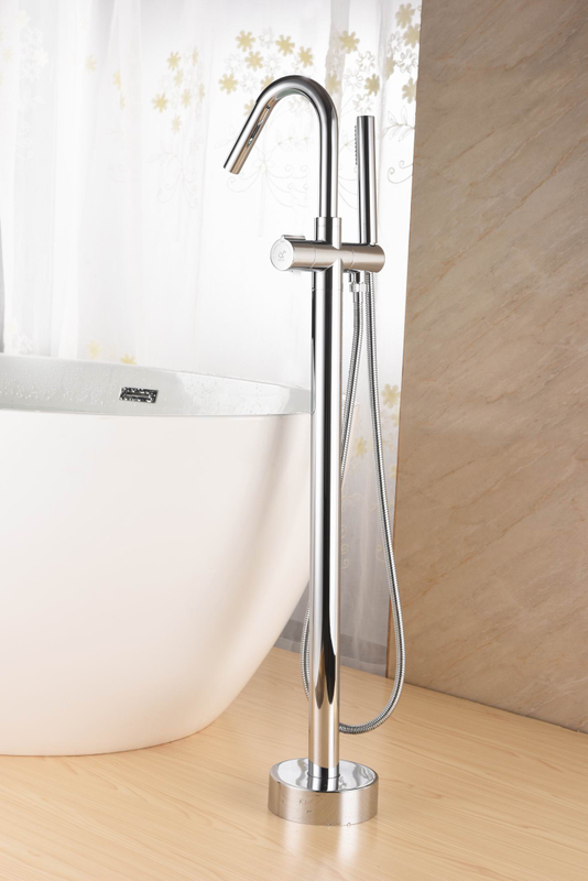 Kerox Cartridge Brass Freestanding Bathtub Filler Faucet DF-02034
