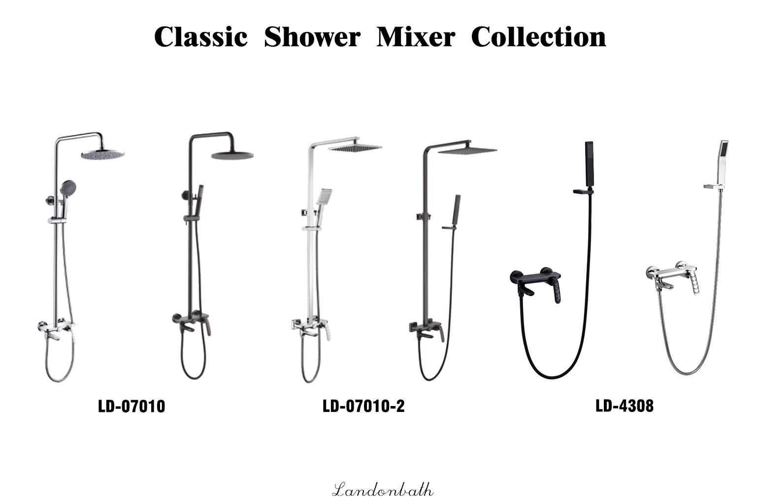 rain shower set