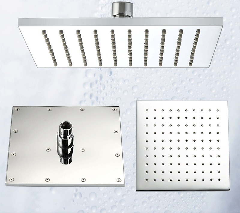 Square shower head