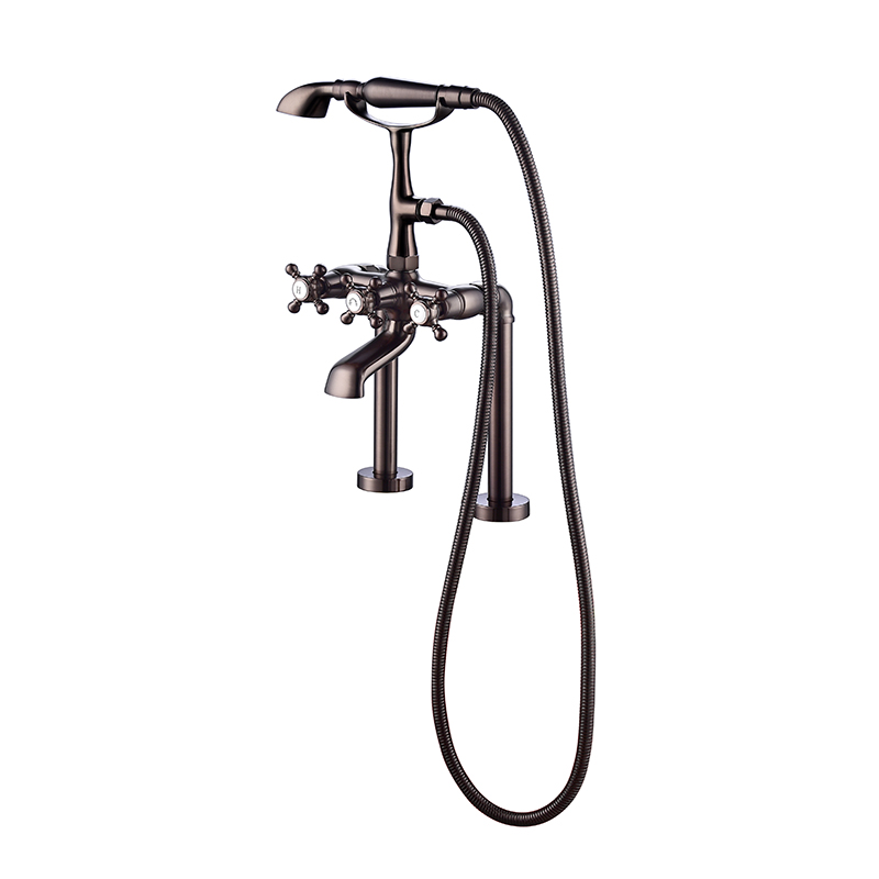 deck mount bathtub faucet