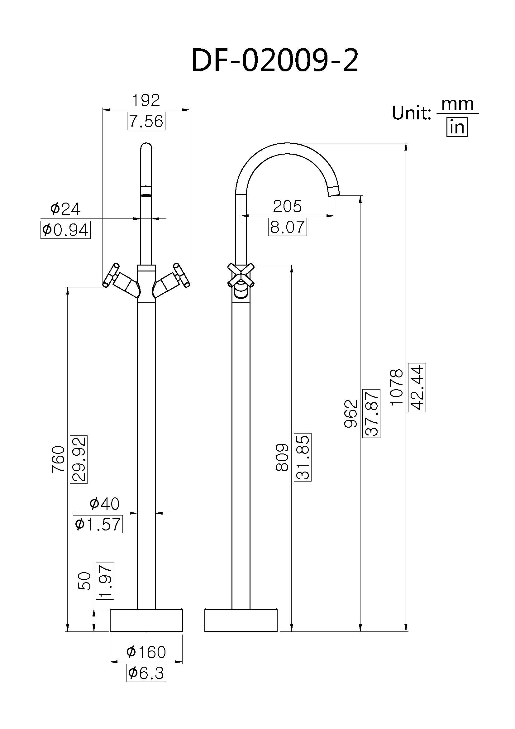 Bathtub Faucet