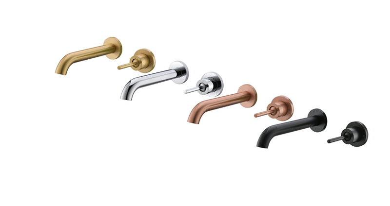 Hot Sale Single Hole Antique Brass Wall Mounted Bathroom Basin Mixer Concealed Faucet for Basin Tap