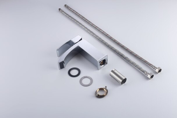 Brass Hot and Cold Water Single Lever Basin Faucet Tap