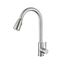 cUPC Stainless Steel Single Handle Hot And Cold Pull Out Kitchen Faucet With Sedal Cartridge