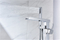 cUPC Freestanding Bath Faucet Brass Body Bathtub Shower Water Faucets with Handheld Sprayer
