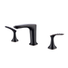 China Factory ORB Special Design Bathroom Basin Faucet 3 Hole Black Bathroom Faucets