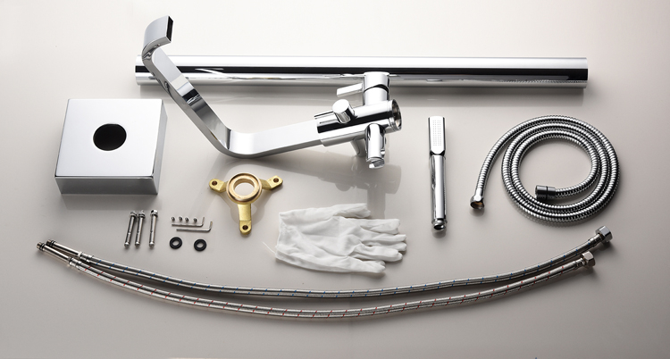 Freestanding Bathroom Faucet Modern Styles Thermostatic Tap