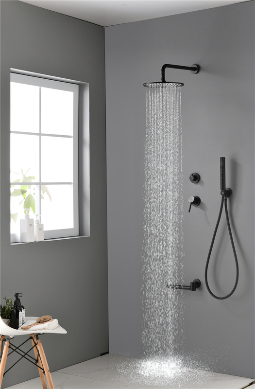 Wholesale Bathroom Concealed Installation Hand Held Rain Shower Head Faucet Set