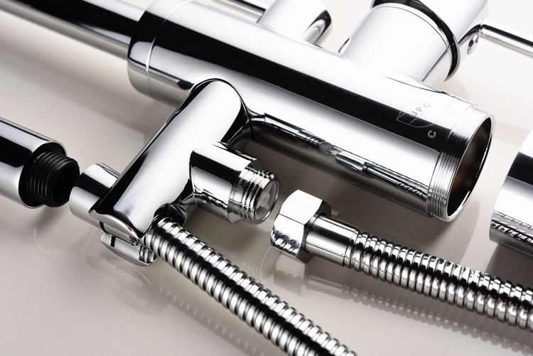 High Quality Brass Freestanding Bathtub Bath Mixer Faucet