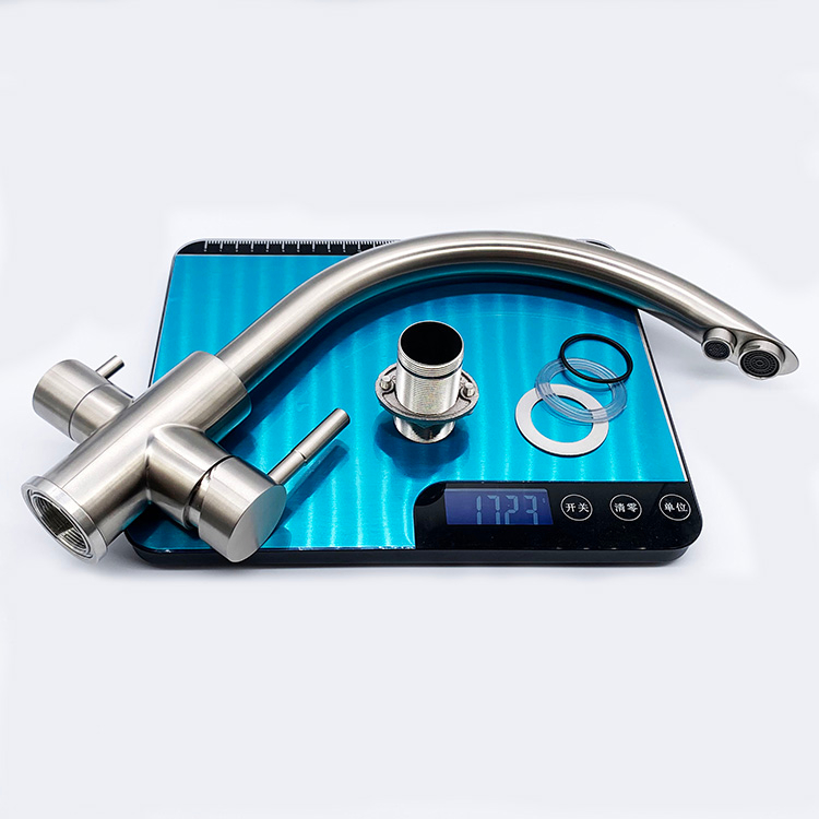 High Quality Stainless Steel 304 Filter Kitchen Faucet Three Way Water Filter Purifier Kitchen Tap Faucet