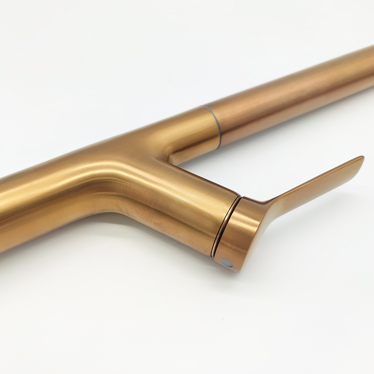 High Quality Kitchen Sink Faucet Rose Gold Water Tap 360 Pull Down Sprayer Faucet Kitchen