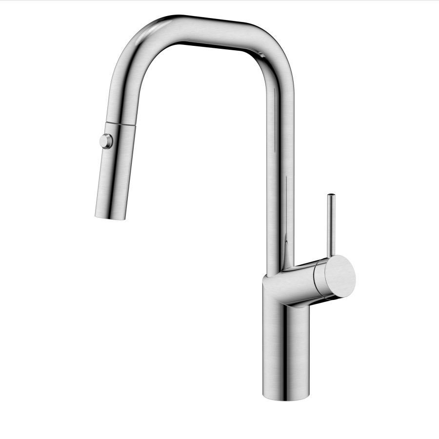 2022 New Product Deck Mount Pull Down Kitchen Faucet With Pull Down Sprayer Kitchen Sink Faucet