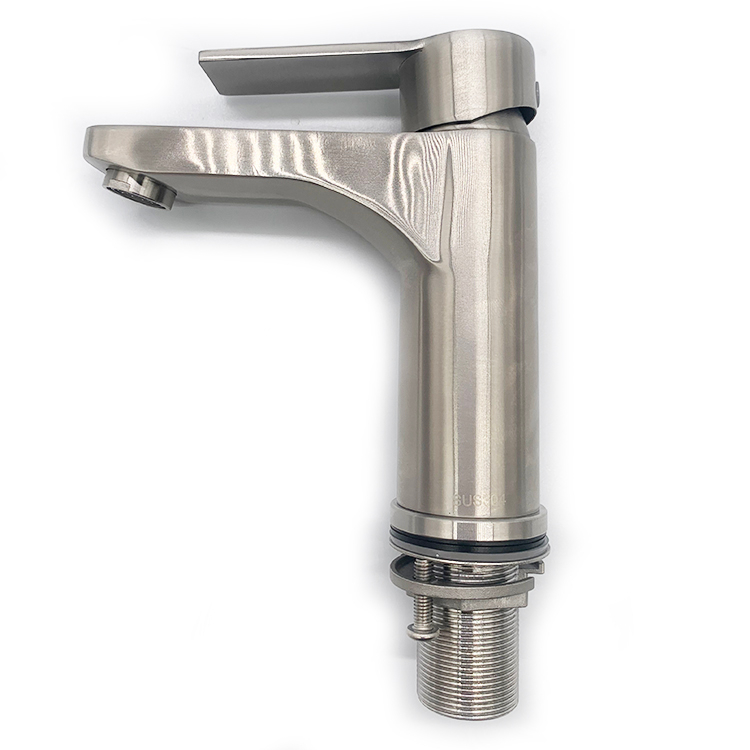 High Quality Basin Sink Mixer 304 Stainless Steel Wash Faucet Tap Bathroom Basin Faucet