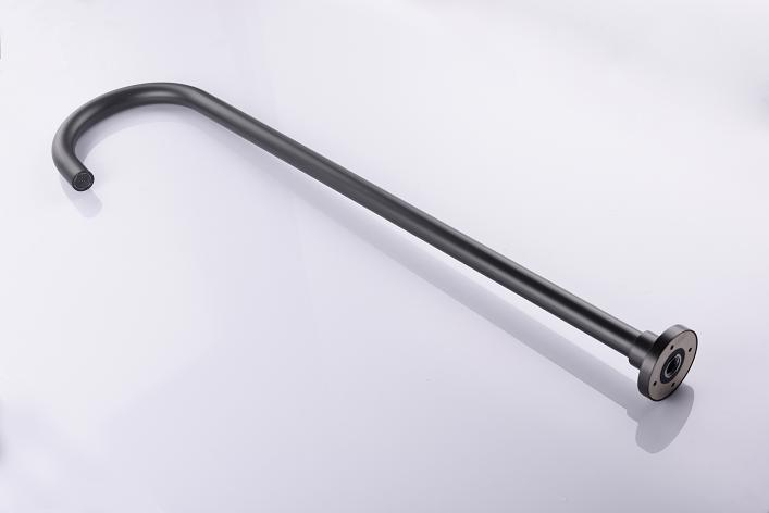 Matte Black Single Hole Brass Chrome Freestanding Faucet