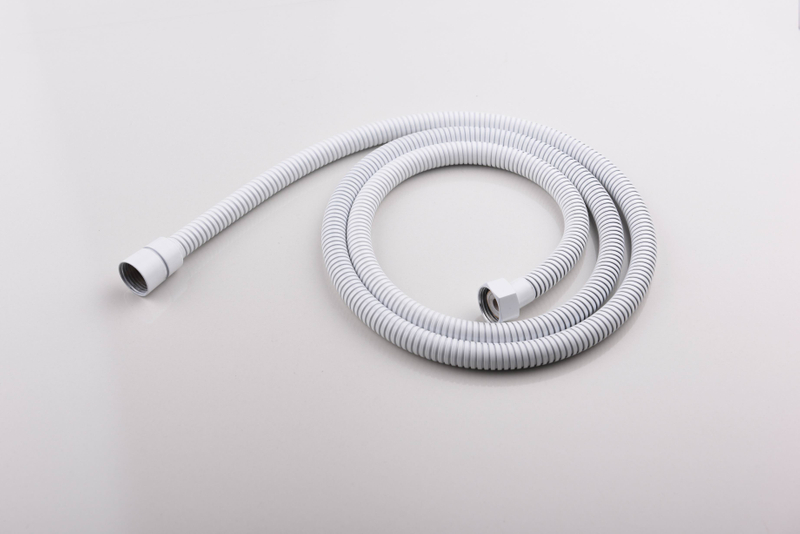 Classical White and Matt Black Simple Design Freestanding Bathtub Faucet