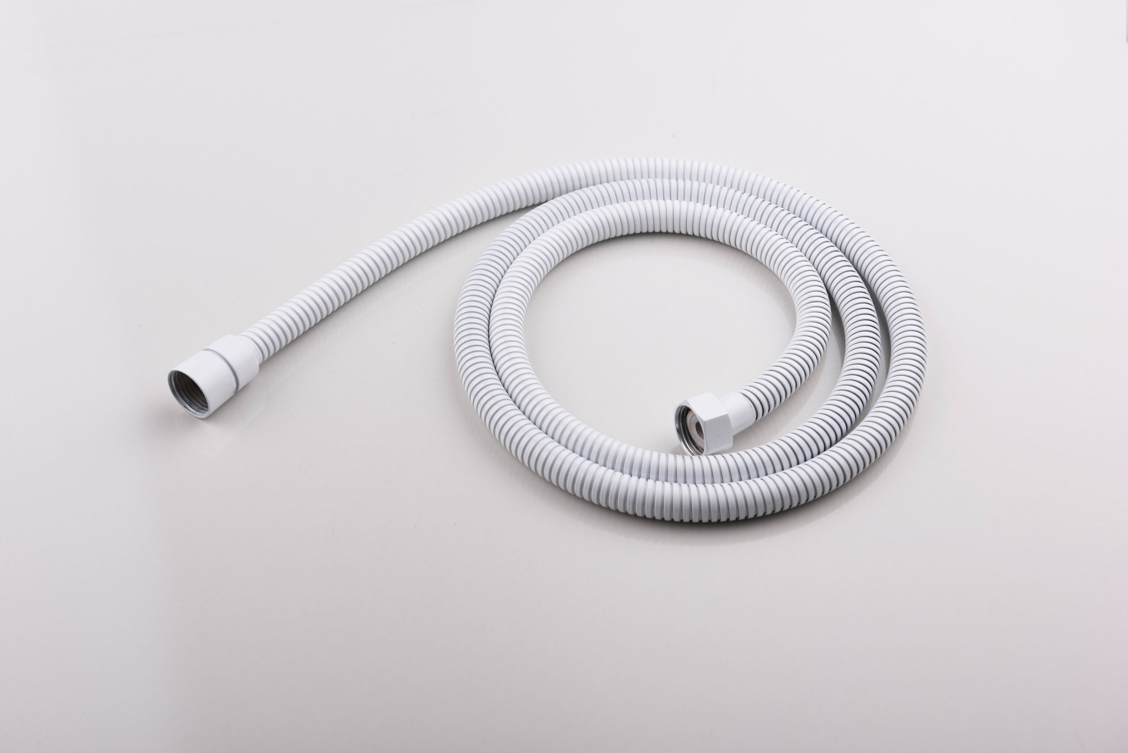 Classical White and Matt Black Simple Design Freestanding Bathtub Faucet