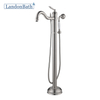 Classic Style Zinc Alloy Floor-Mount Bathtub Faucet Modern Style