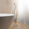 Simple Design Zinc Alloy High Quality Freestanding Bathtub Faucet