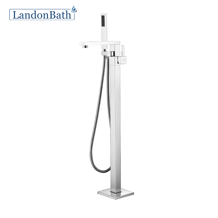 Deck-Mount Roman Bathtub Faucet