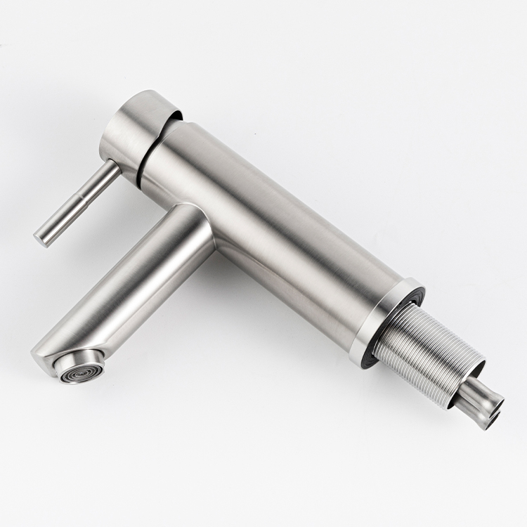 OEM Satin SS 316 ACS Stainless Steel Bathroom Basin Faucet Tap