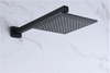 Shower Black Multi Function Matte Bathroom Bath Mixer Faucet Matt Systems Modern Shower Room System
