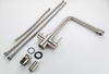 Dual function double handle lavatory three way pure water mixer tap kitchen filter water faucet griferia de cosina