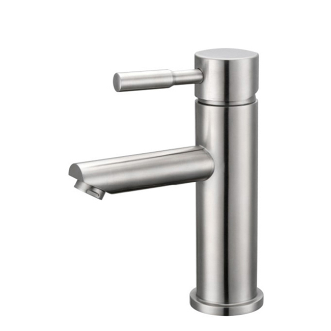 Low Price Single Handle Sus 201 Wash Basin Faucet Tap For Bathroom